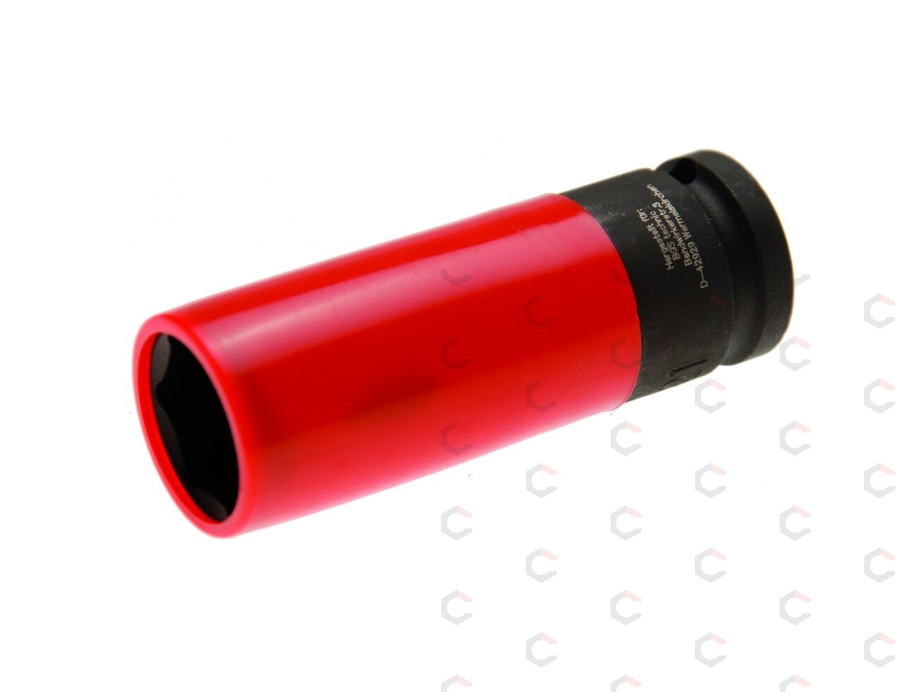 Galvutė smūginė ilga plonasienė | su plastikine apsauga | 12,5 mm (1/2") | 21 mm (7303) 1 Galvutė smūginė ilga plonasienė | su plastikine apsauga | 12,5 mm (1/2") | 21 mm (7303) 1