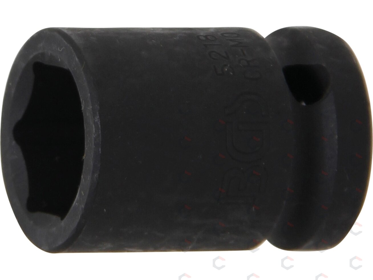 Galvutė smūginė šešiakampė | 12,5 mm (1/2") | 18 mm (5218) Galvutė smūginė šešiakampė | 12,5 mm (1/2") | 18 mm (5218)