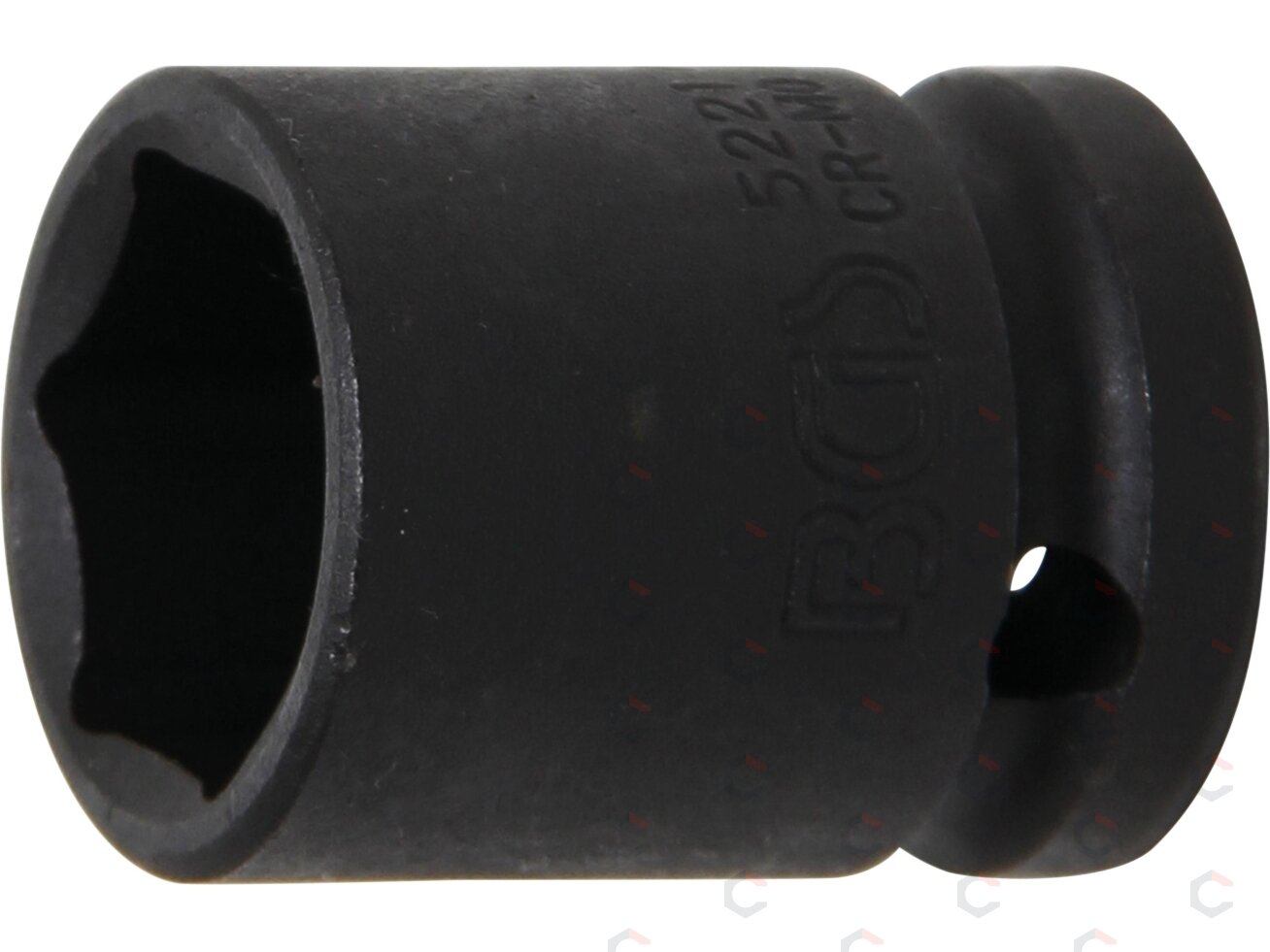 Galvutė smūginė šešiakampė | 12,5 mm (1/2") | 21 mm (5221) Galvutė smūginė šešiakampė | 12,5 mm (1/2") | 21 mm (5221)