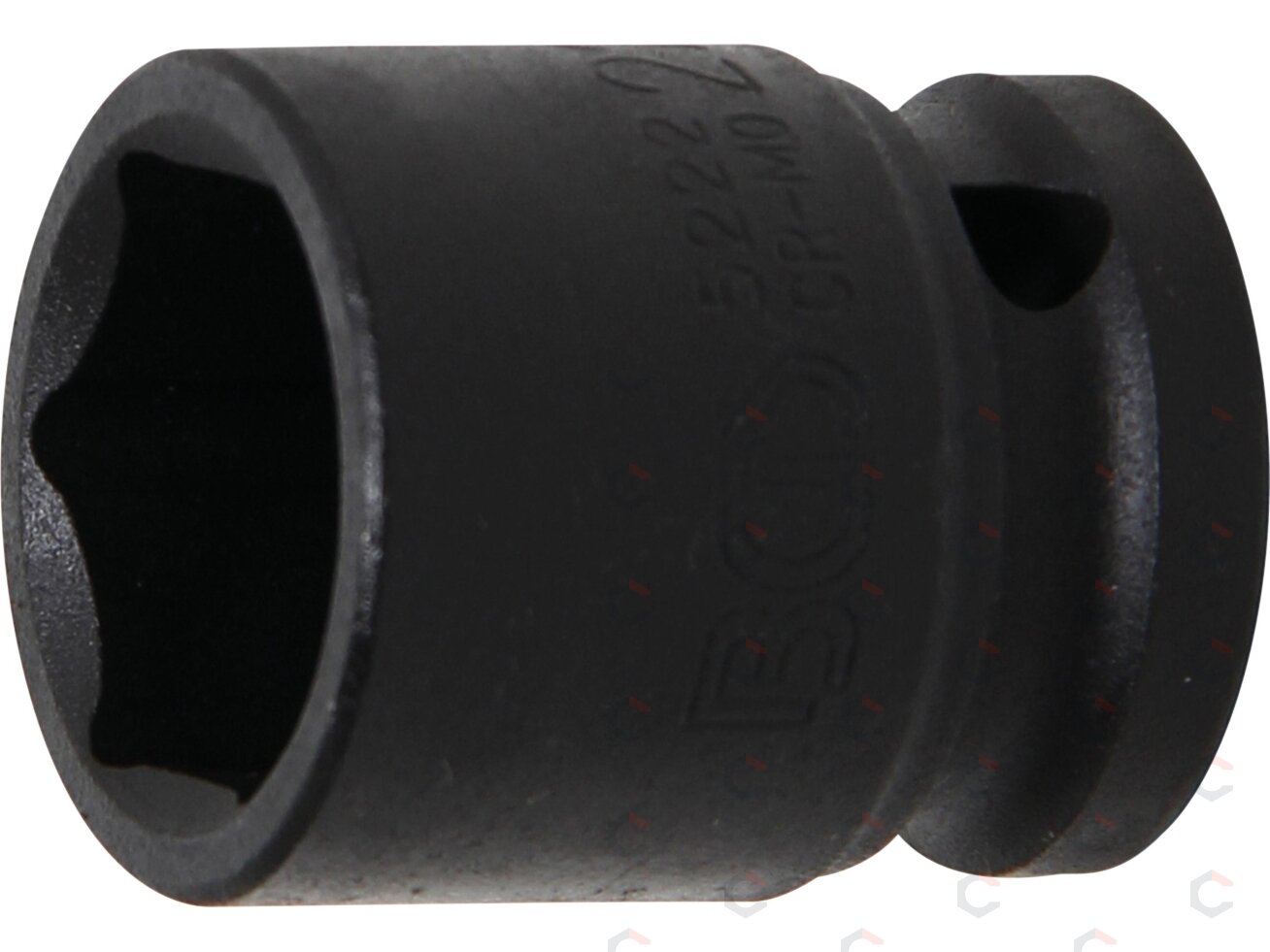 Galvutė smūginė šešiakampė | 12,5 mm (1/2") | 22 mm (5222) Galvutė smūginė šešiakampė | 12,5 mm (1/2") | 22 mm (5222)