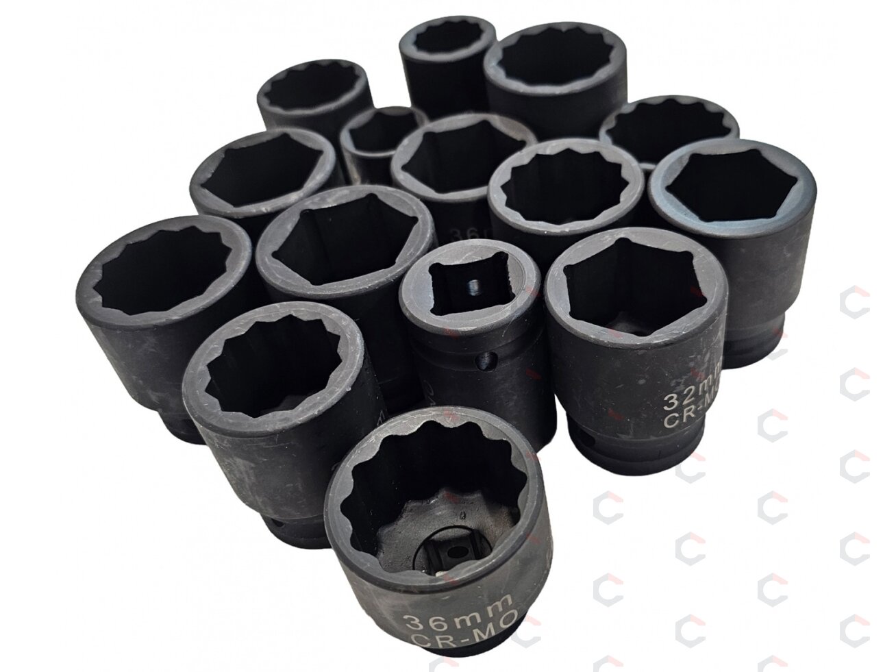 Galvutė smūginė šešiakampė | 12,5 mm (1/2") | 30 mm (S12-30) 1 Galvutė smūginė šešiakampė | 12,5 mm (1/2") | 30 mm (S12-30) 1