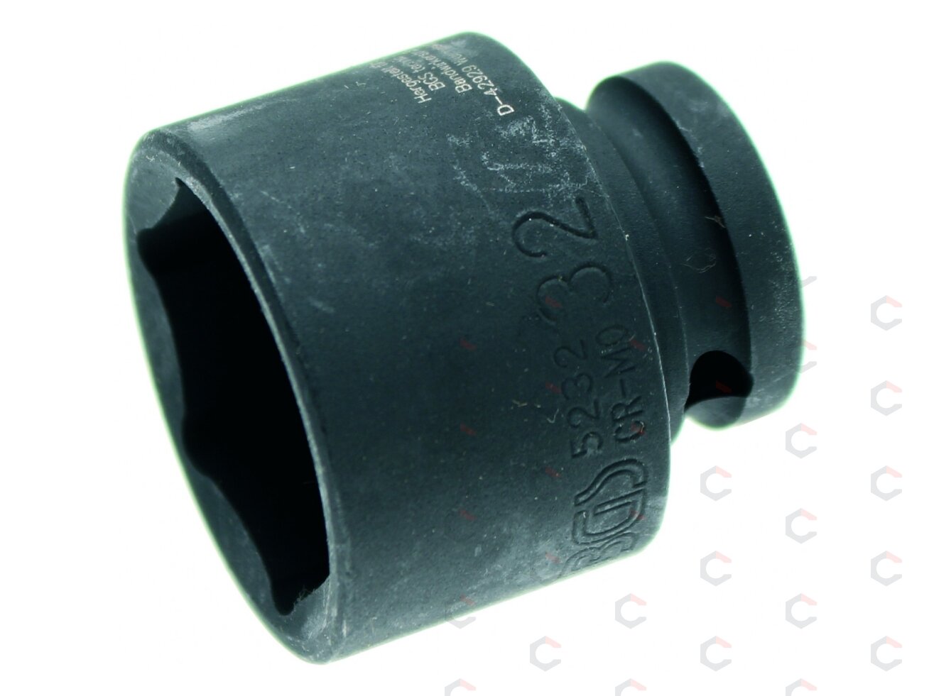 Galvutė smūginė šešiakampė | 12,5 mm (1/2") | 32 mm (5232) 1 Galvutė smūginė šešiakampė | 12,5 mm (1/2") | 32 mm (5232) 1