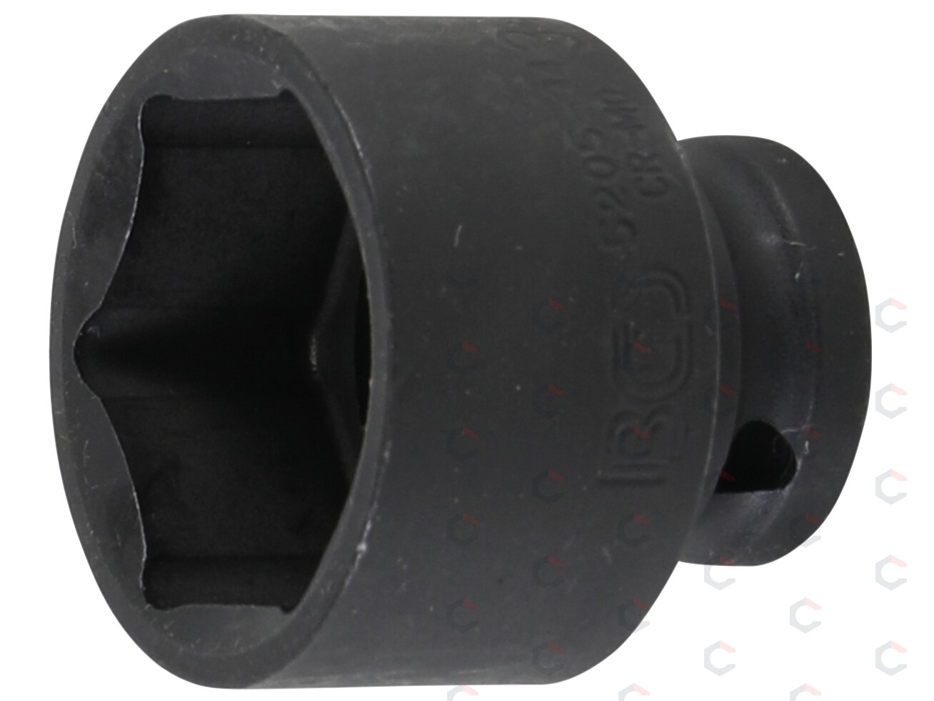 Galvutė smūginė šešiakampė | 12,5 mm (1/2") | 34 mm (5205-34) Galvutė smūginė šešiakampė | 12,5 mm (1/2") | 34 mm (5205-34)