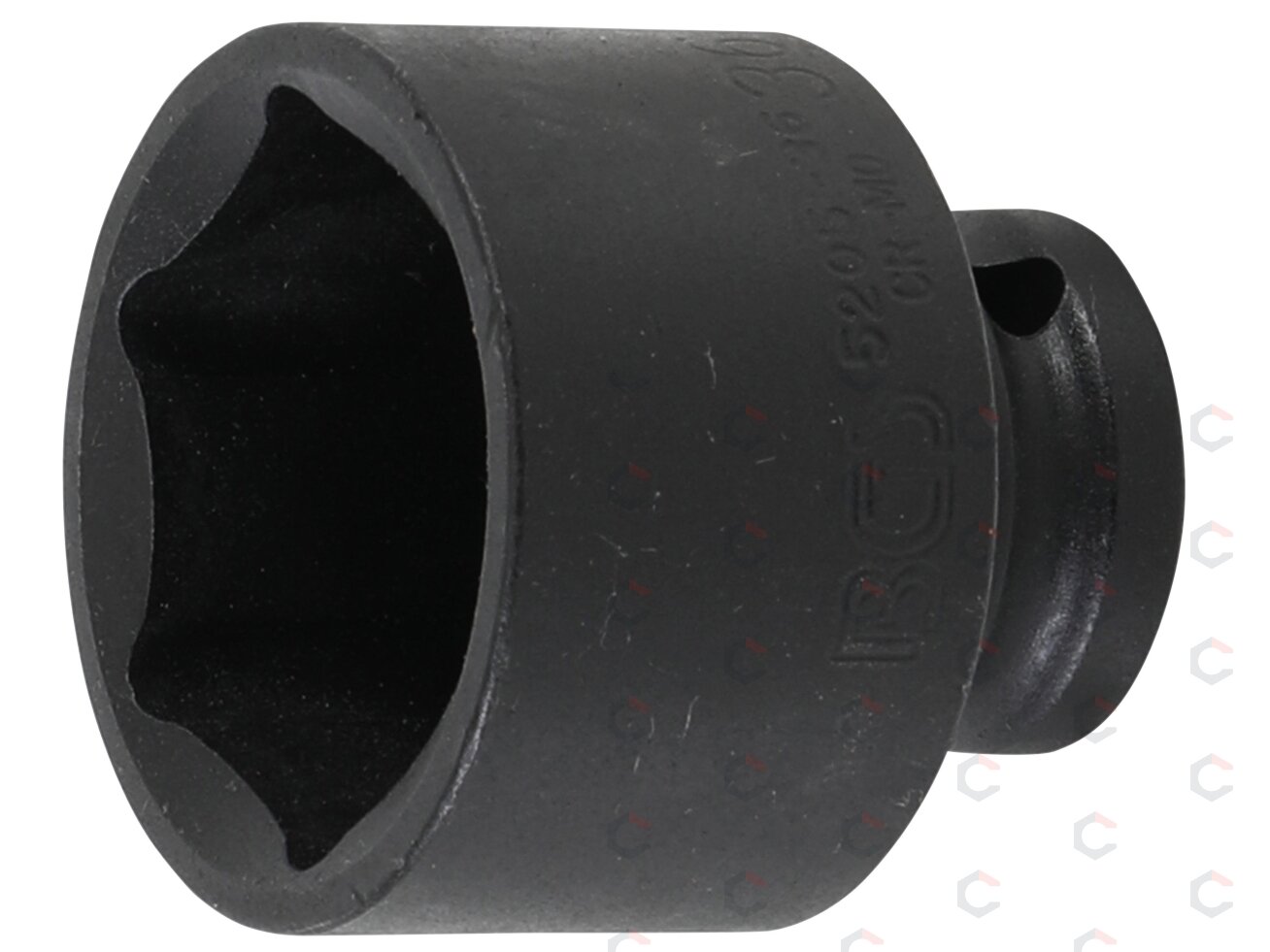 Galvutė smūginė šešiakampė | 12,5 mm (1/2") | 36 mm (5205-36) Galvutė smūginė šešiakampė | 12,5 mm (1/2") | 36 mm (5205-36)