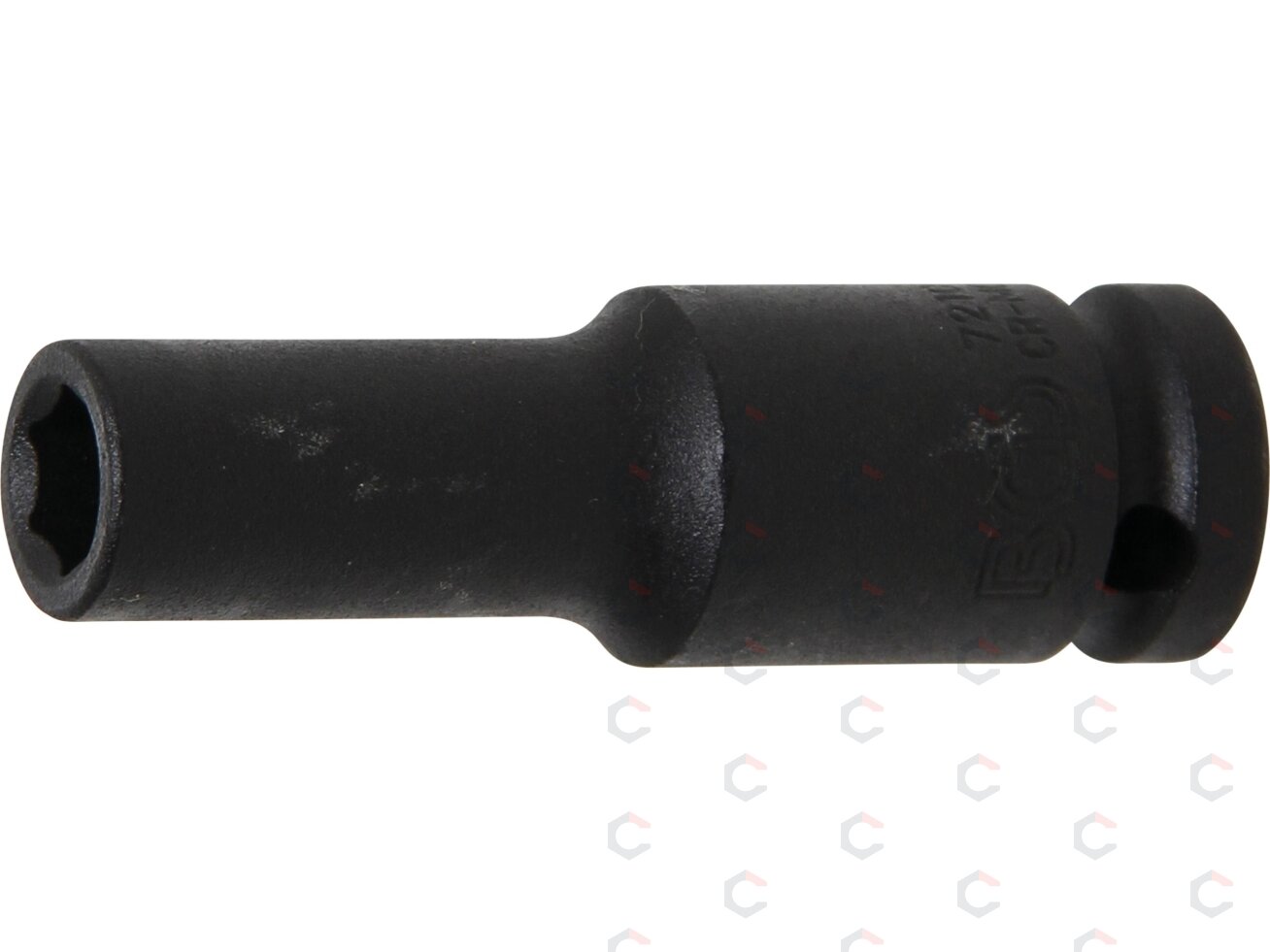 Galvutė smūginė šešiakampė ilga | 12,5 mm (1/2") | 10 mm (7210) Galvutė smūginė šešiakampė ilga | 12,5 mm (1/2") | 10 mm (7210)