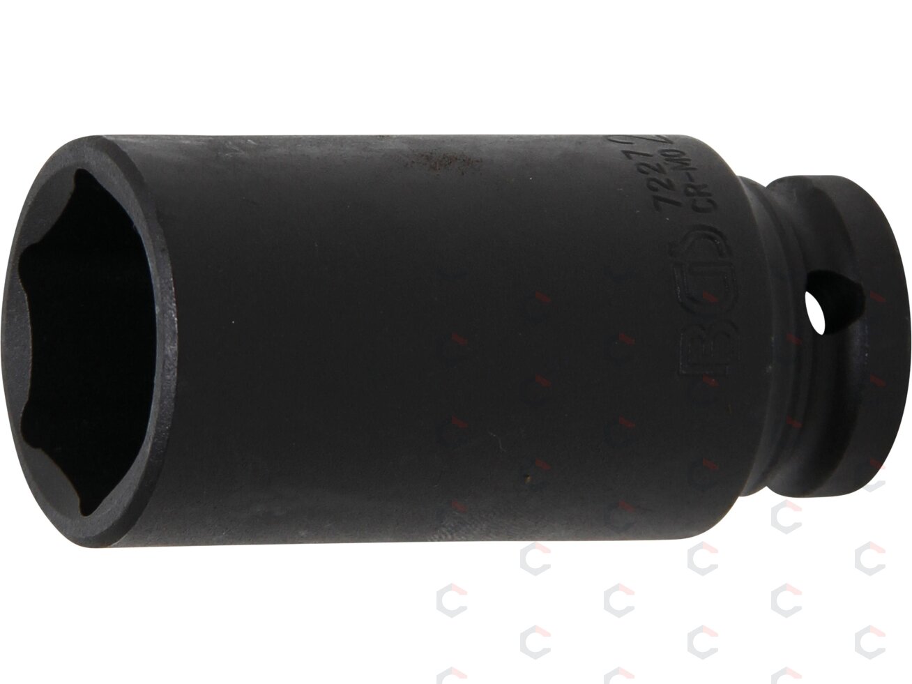 Galvutė smūginė šešiakampė ilga | 12,5 mm (1/2") | 27 mm (7227) Galvutė smūginė šešiakampė ilga | 12,5 mm (1/2") | 27 mm (7227)