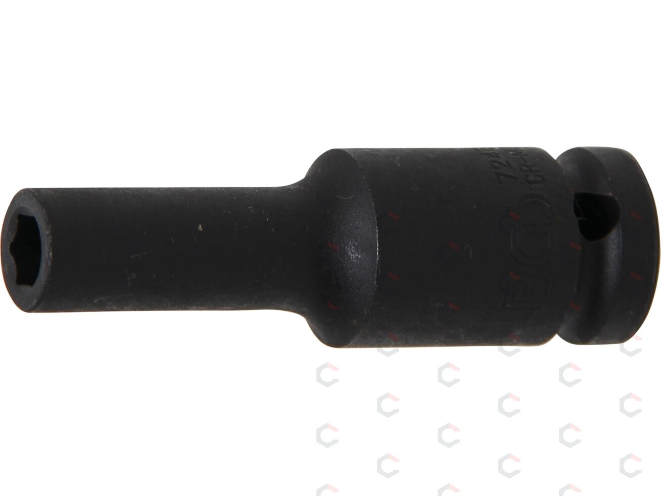 Galvutė smūginė šešiakampė ilga | 12,5 mm (1/2") | 8 mm (7248) Galvutė smūginė šešiakampė ilga | 12,5 mm (1/2") | 8 mm (7248)