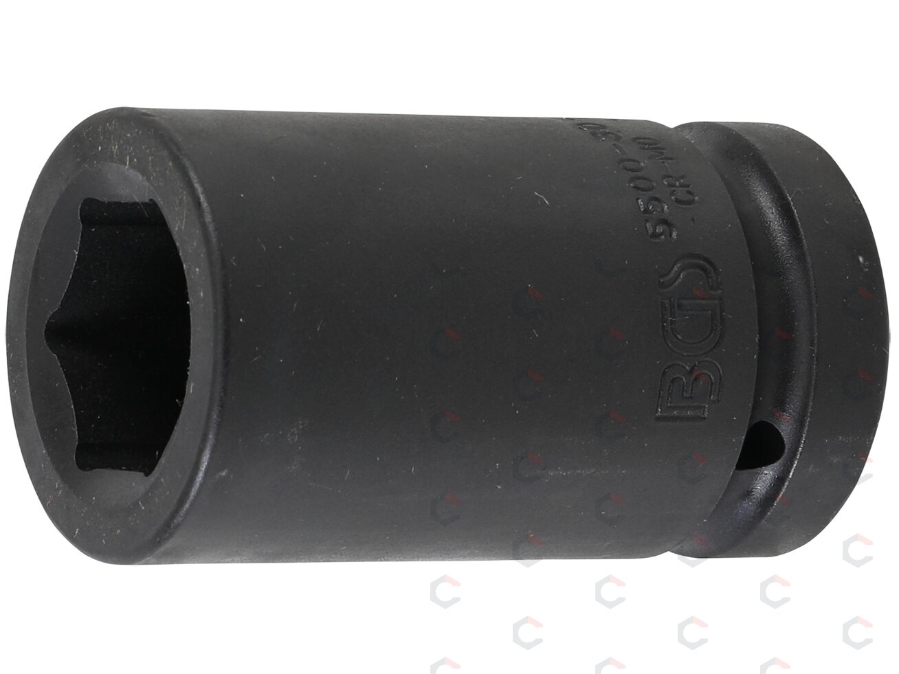Galvutė smūginė šešiakampė, ilga | 25 mm (1") | 30 mm (5500-30) Galvutė smūginė šešiakampė, ilga | 25 mm (1") | 30 mm (5500-30)