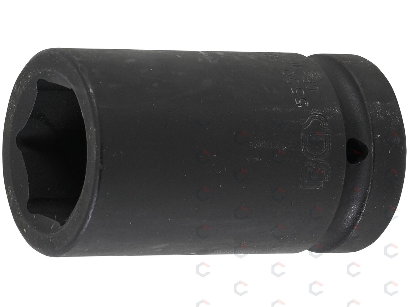Ilga smūginė šešiakampė galvutė 1" 33 mm (5500-33) Ilga smūginė šešiakampė galvutė 1" 33 mm (5500-33)