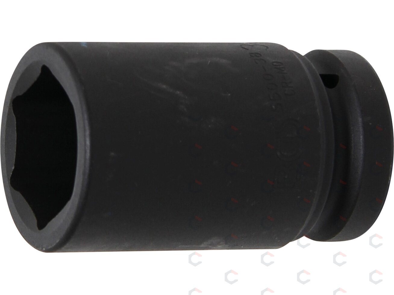 Galvutė smūginė šešiakampė, ilga | 25 mm (1") | 38 mm (5500-38) Galvutė smūginė šešiakampė, ilga | 25 mm (1") | 38 mm (5500-38)