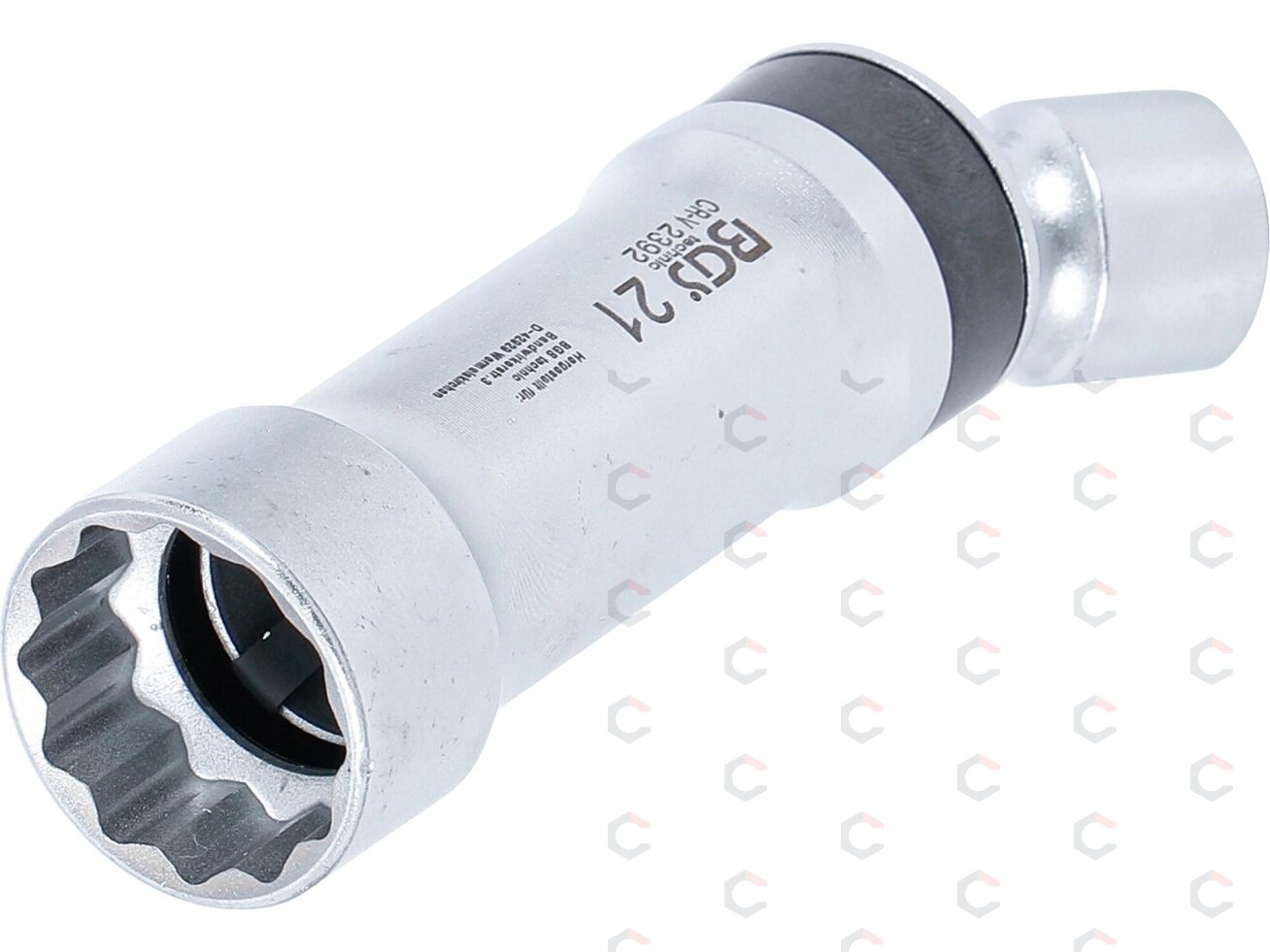 Galvutė žvakėms šarnyrinė 12 kampų, su laikančia spyruokle | 10 mm (3/8") | 21 mm (2392) Galvutė žvakėms šarnyrinė 12 kampų, su laikančia spyruokle | 10 mm (3/8") | 21 mm (2392)