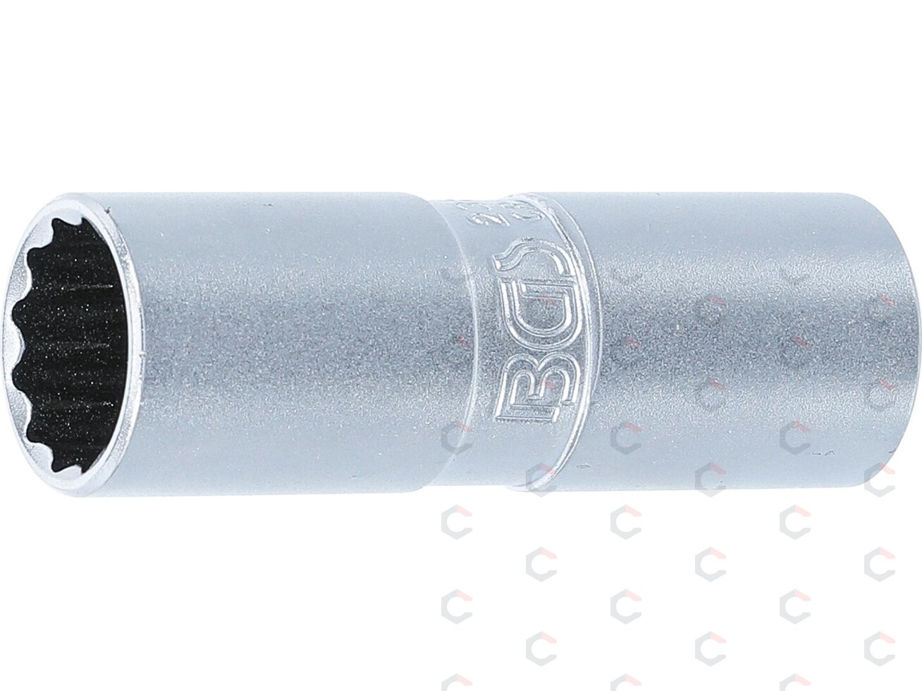 Galvutė žvakėms su guminiu laikikliu, 12 kampų | 12,5 mm (1/2") | 16 mm (2385) Galvutė žvakėms su guminiu laikikliu, 12 kampų | 12,5 mm (1/2") | 16 mm (2385)