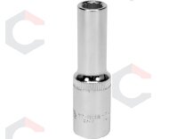 Galvute ilga 1/2", 10 mm 12-kampė (YT-12932) Galvute ilga 1/2", 10 mm 12-kampė (YT-12932)