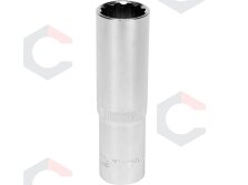 Galvute ilga 1/2", 17 mm 12-kampė (YT-12939) Galvute ilga 1/2", 17 mm 12-kampė (YT-12939)