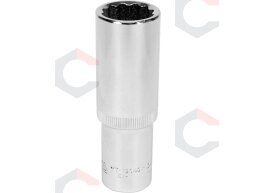 Galvute ilga 1/2", 18 mm 12-kampė (YT-12940) Galvute ilga 1/2", 18 mm 12-kampė (YT-12940)