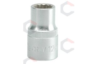 Galvutė dvylikakampė 1/2", 12mm (YT-1274)