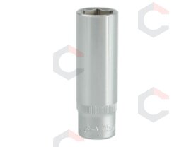 Galvutė ilga šešiakampė | 10 mm (3/8") | 15 mm (YT-3829) Galvutė ilga šešiakampė | 10 mm (3/8") | 15 mm (YT-3829)