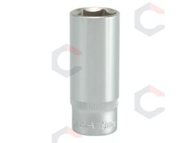 Galvutė ilga šešiakampė | 10 mm (3/8") | 19 mm (YT-3833) Galvutė ilga šešiakampė | 10 mm (3/8") | 19 mm (YT-3833)