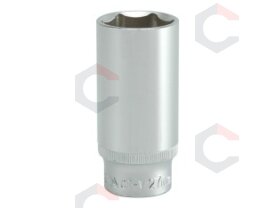 Galvutė ilga šešiakampė 1/2", 27mm (YT-1238) 1 Galvutė ilga šešiakampė 1/2", 27mm (YT-1238) 1