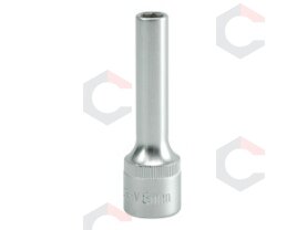 Galvutė ilga šešiakampė 1/2", 8mm (YT-1221) Galvutė ilga šešiakampė 1/2", 8mm (YT-1221)