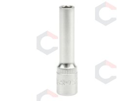 Galvutė ilga šešiakampė | 6,3 mm (1/4") | 6 mm (YT-1417) Galvutė ilga šešiakampė | 6,3 mm (1/4") | 6 mm (YT-1417)