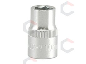 Galvutė šešiakampė | 10 mm (3/8") | 10 mm (YT-3805) Galvutė šešiakampė | 10 mm (3/8") | 10 mm (YT-3805)