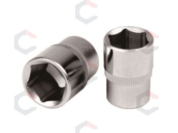 Galvutė šešiakampė | 6,3 mm (1/4") | 4 mm (YT-1401) Galvutė šešiakampė | 6,3 mm (1/4") | 4 mm (YT-1401)