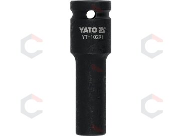Ilga smūginė galvutė 1/2", 10 mm (YT-10291) 1 Ilga smūginė galvutė 1/2", 10 mm (YT-10291) 1