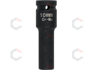 Ilga smūginė galvutė 1/2", 10 mm (YT-10291) 2