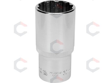 Galvute ilga 1/2", 30 mm 12-kampė (YT-12948) Galvute ilga 1/2", 30 mm 12-kampė (YT-12948)