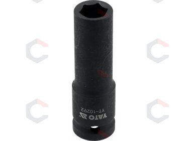 Ilga smūginė galvutė 1/2", 13 mm (YT-10292) Ilga smūginė galvutė 1/2", 13 mm (YT-10292)