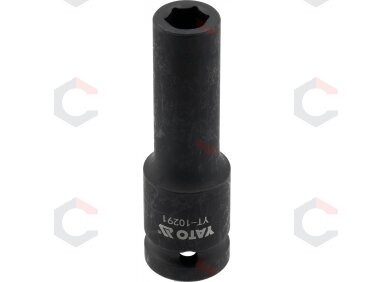 Ilga smūginė galvutė 1/2", 10 mm (YT-10291)