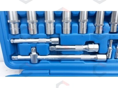 Galvučių ir raktų komplektas 1/4"+3/8"+1/2", 171 vnt "Stahlberg" (H-171X) Galvučių ir raktų komplektas 1/4"+3/8"+1/2", 171 vnt "Stahlberg" (H-171X)