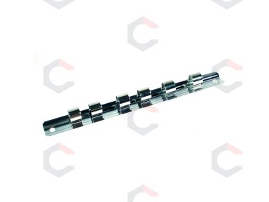 Galvučių laikiklis - 7 dalių, 3/8" (2317) Galvučių laikiklis - 7 dalių, 3/8" (2317)