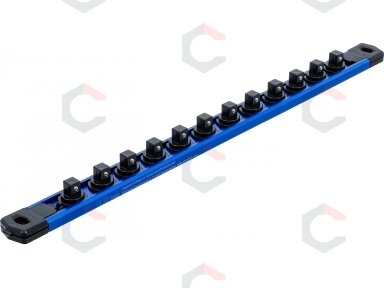 Galvučių laikiklis | magnetinis | 10 mm (3/8") | 12 vnt. (74550) Galvučių laikiklis | magnetinis | 10 mm (3/8") | 12 vnt. (74550)