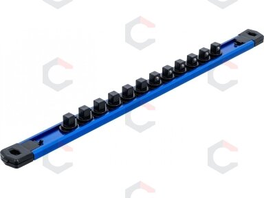Galvučių laikiklis | magnetinis | 10 mm (3/8") | 12 vnt. (74550) Galvučių laikiklis | magnetinis | 10 mm (3/8") | 12 vnt. (74550)