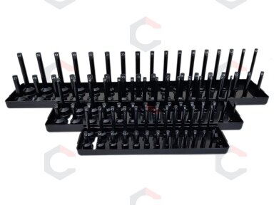 Galvučių laikiklių rinkinys 1/4" / 3/8" / 1/2" | 3 vnt. (SK22211) Galvučių laikiklių rinkinys 1/4" / 3/8" / 1/2" | 3 vnt. (SK22211)