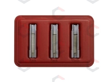 Galvučių rinkinys kaitinimo žvakėms | 8/9/10mm | Fiat, Alfa, Lancia Vauxhall Astra Saab (GPS03)