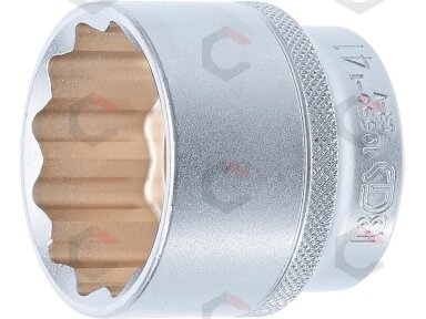 Galvutė 12-kampė | 12,5 mm (1/2") | 41 mm (10650-1)