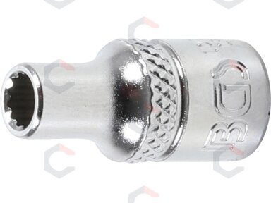 Galvutė 12-kampė | 6,3 mm (1/4") | 4.5 mm (10773)