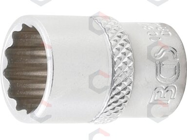 Galvutė, 12 kampų | 6.3 mm (1/4") | 15/32" (10879) Galvutė, 12 kampų | 6.3 mm (1/4") | 15/32" (10879)