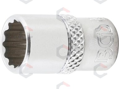 Galvutė, 12 kampų | 6.3 mm (1/4") | 3/8" (10877) Galvutė, 12 kampų | 6.3 mm (1/4") | 3/8" (10877)