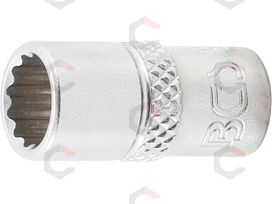 Galvutė, 12 kampų | 6.3 mm (1/4") | 5/16" (10875) Galvutė, 12 kampų | 6.3 mm (1/4") | 5/16" (10875)