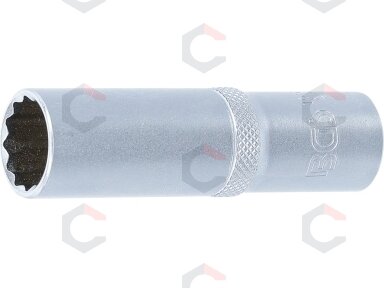 Galvute 12 kampų ilga | 12,5 mm (1/2") | 16 mm (10683) Galvute 12 kampų ilga | 12,5 mm (1/2") | 16 mm (10683)