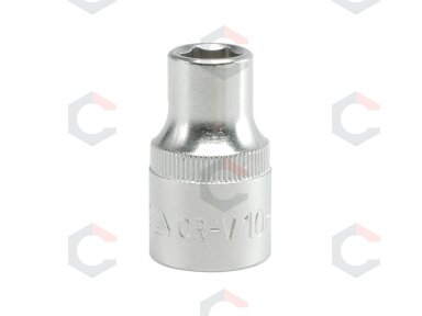 Galvutė 1/2", šešiakampė 11mm (YT-1204)