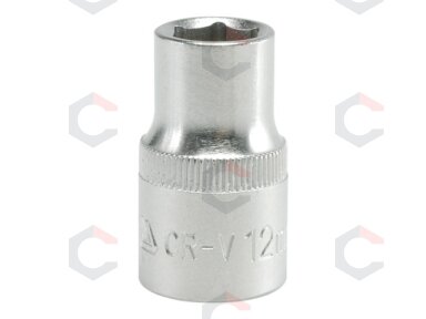 Galvutė 1/2", šešiakampė 12mm (YT-1205)