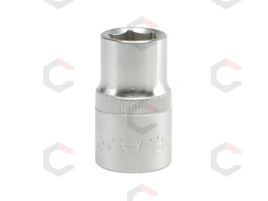 Galvutė 1/2", šešiakampė 13mm (YT-1206)
