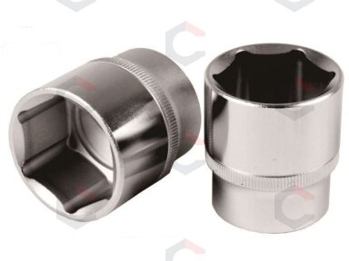 Galvutė 1/2", šešiakampė 34 mm (VG-34MSK-6PT)