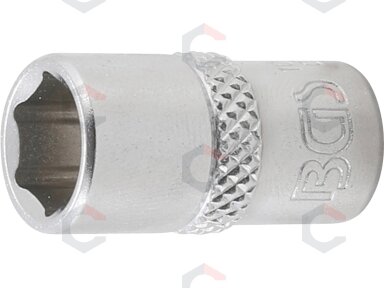 Galvutė colinė šešiakampė | 6,3 mm (1/4") | 11/32" (10656) Galvutė colinė šešiakampė | 6,3 mm (1/4") | 11/32" (10656)