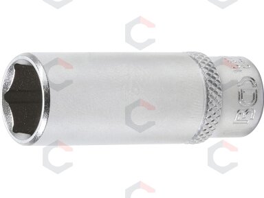 Galvutė colinė šešiakampė ilga | 6,3 mm (1/4") | 1/2" (10674) Galvutė colinė šešiakampė ilga | 6,3 mm (1/4") | 1/2" (10674)